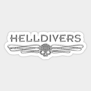 Helldivers Sticker